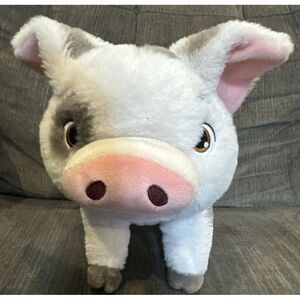 Disney Parks Moana Movie Pua Pig Plush  9.5 Inches Long